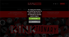 Desktop Screenshot of kinktionary.com